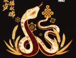 今年首个蛇年蛇月蛇日蛇时来了，寓意吉祥，迎接新的一年！