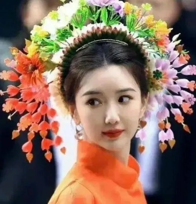 赵丽颖簪花照惊艳亮相虞书欣新剧，网友，这画面太美